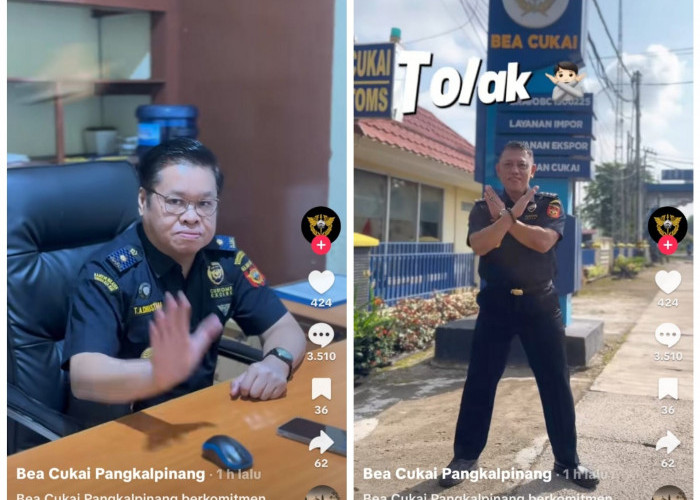 Ada-ada Saja! Konten Bea Cukai Pangkalpinang Tolak Korupsi di TikTok Malah Panen Hujatan Netizen