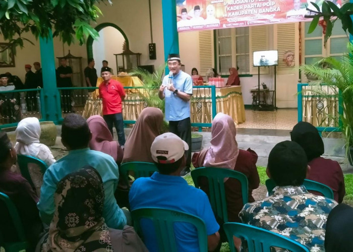 Mempererat Ukhuwah Islamiyah, Rudianto Tjen Gelar Bukber dan Pendidikan Politik Bersama DPC PDIP Bangka   