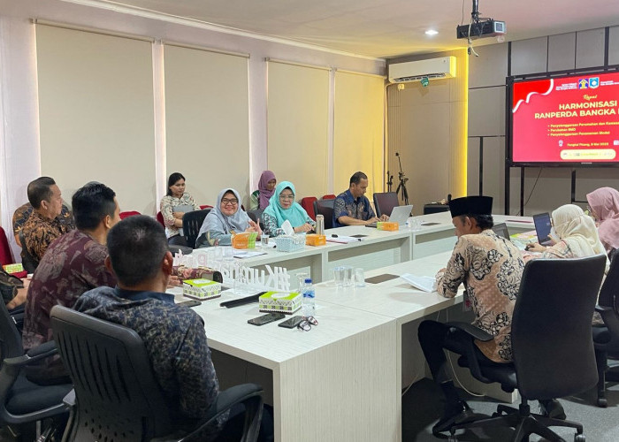 Kemenkum Babel Harmonisasikan Ranperda Kabupaten Bangka Barat