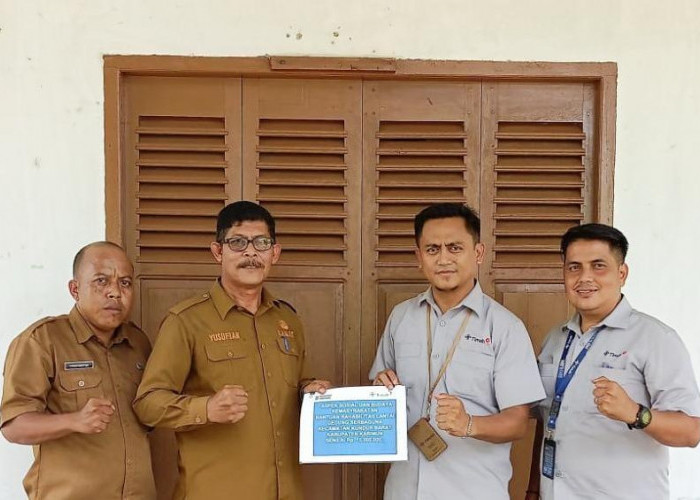 PT TIMAH Bantu Renovasi Gedung Serbaguna Kecamatan Kundur Barat, Dorong Aktivitas Masyarakat Lebih Nyaman