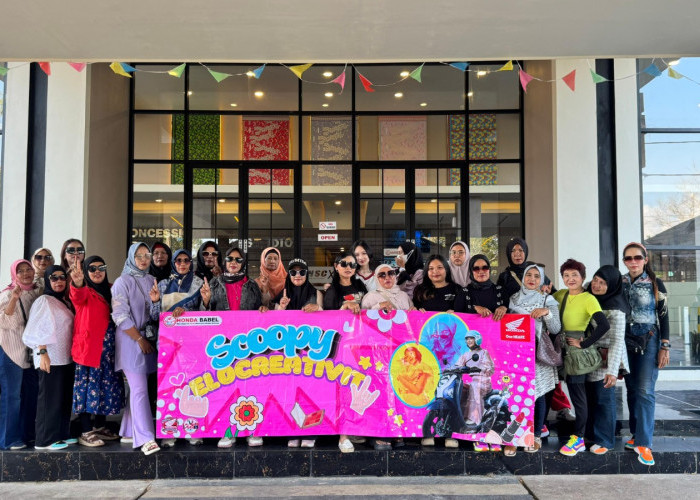 “Scoopy Velocreativity” Warnai Jalanan Tanjungpandan, Komunitas & Konsumen Tunjukkan Gaya dan Kreativitas!