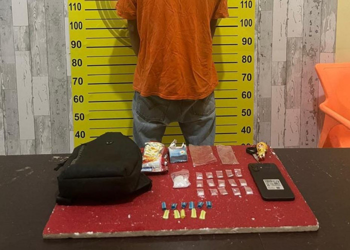 Edar Sabu, Ucil Diringkus di Kebun Sawit Desa Munggu