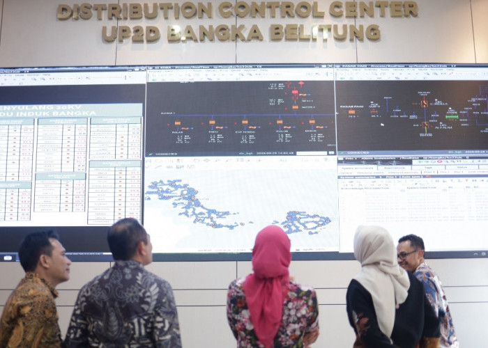 Direktur Distribusi PLN Resmikan UP2D Bangka Belitung, Perkuat Pengelolaan Sistem Distribusi