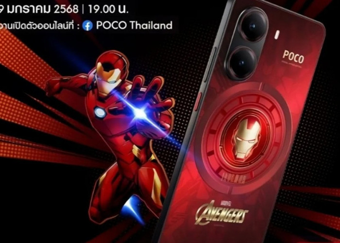 Poco X7 Pro Iron Man, Desain Keren, Spesifikasi Garang