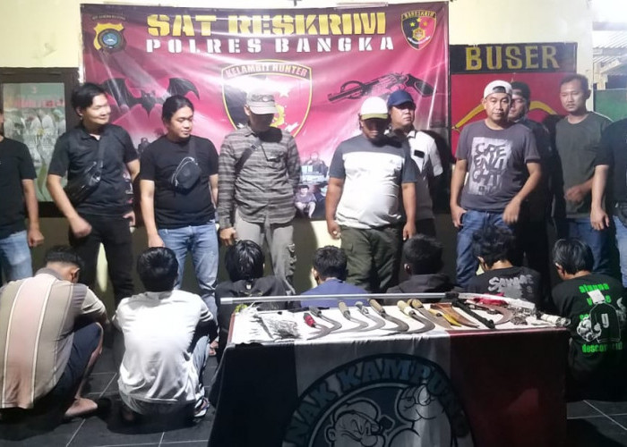 Tawuran di Jalan Lintas Timur Pakai Celurit dan Parang, Ketua Geng Remaja 17 Tahun