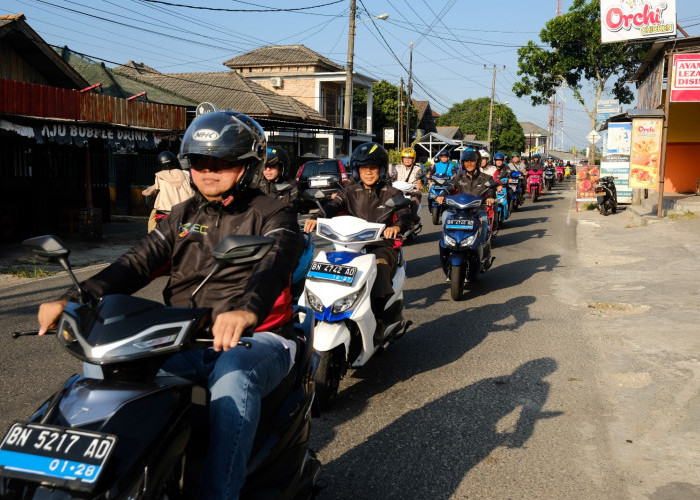 Terus Kampanyekan Kendaraan Listrik kepada Masyarakat, PLN Touring Motor Listrik Ramah Lingkungan