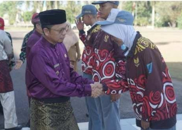 Algafry Rahman Lepas Anggota Paskibraka ke Tingkat Provinsi, Kedisiplinan dan Nasionalisme Jadi Pesannya 