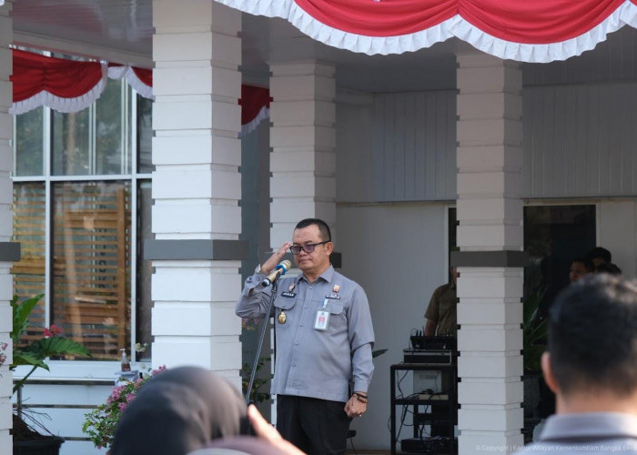 Kakanwil Kemenkum Babel Tekankan Kekompakan dan Integritas dalam Apel Pagi