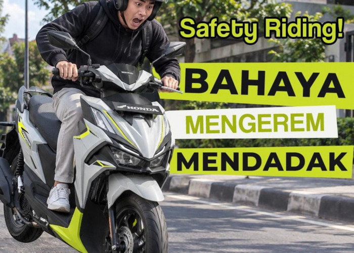 Honda Babel Ajak Pengendara Waspadai Bahaya Mengerem Mendadak Saat Berkendara