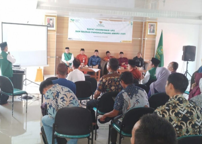 Buka Rakor UPZ, Agus Fendi Sebut Terkendala Penarikan Zakat 2,5 Persen