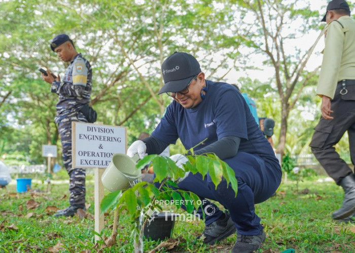 Program Laksanakan PT Timah Tbk 1000 Pohon Untuk Negeri, Mitigasi Perubahan Iklim dan Dukung Ekonomi Masyaraka