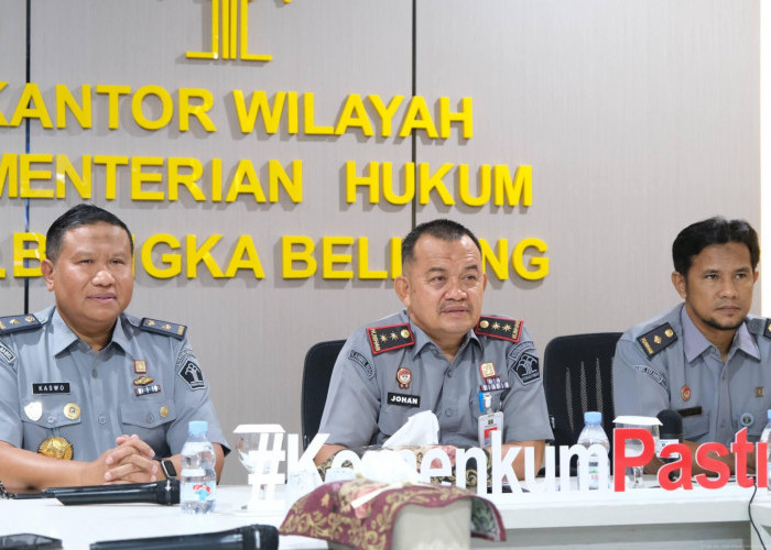Kanwil Kemenkum Babel Ikuti Peresmian Posbankum dan Pembukaan Pelatihan Paralegal di Maluku Utara