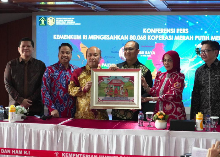 Lampaui Target Presiden, Kemenkum Sahkan 80.068 Koperasi Merah Putih Melalui Sistem AHU Online