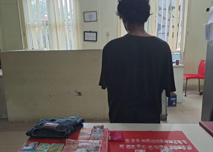 Kurir Narkoba di Rusunawa Pangkalpinang Akhirnya Ditangkap, Polisi Sita Barang Bukti 7,54 gram Sabu