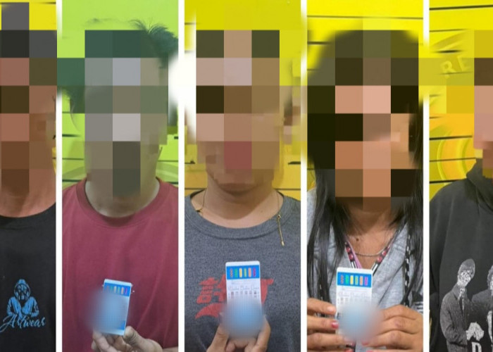 Lima Warga Sungaiselan Positif, Polres Bangka Tengah Serahkan ke BNNP untuk Rehabilitasi