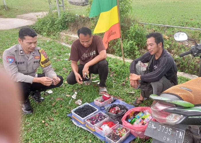 Bhabinkamtibmas Monitoring Permukiman, Edukasi Warga Antisipasi 3C dan Kekerasan Seksual