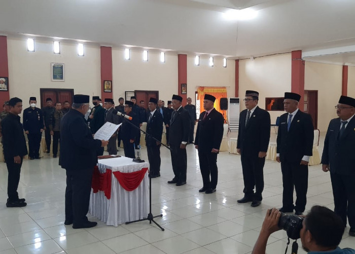 Bupati Sukirman Lantik 9 Pejabat, 3 Wajah Baru, Siapa Saja?