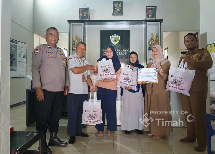 PT Timah Terus Bergerak Salurkan Sembako bagi Masyarakat Jelang Idulfitri, Warga Bangka Barat Sambut Antusias 