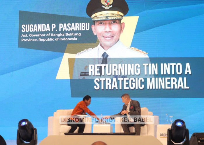 Pj. Gubernur Suganda Bicara Tentang Timah Sebagai Mineral Strategis di _Miner Conference and Exhibition_ 2023