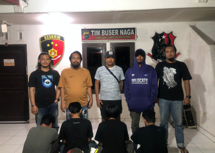 Tak Terima Ditegur, 4 Pemuda di Pangkalpinang Keroyok Warga Lalu Lempar Motor ke Sungai