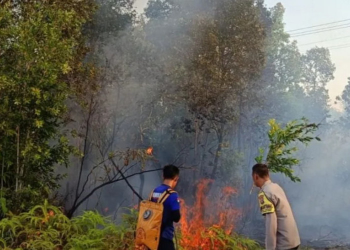 Polres Bangka Barat Ingatkan Warga Waspadai Karhutla