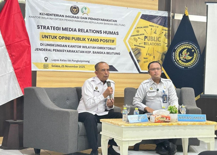Humas Lapas Pangkalpinang Siap Gaungkan Citra Positif Lewat Strategi Media Relations