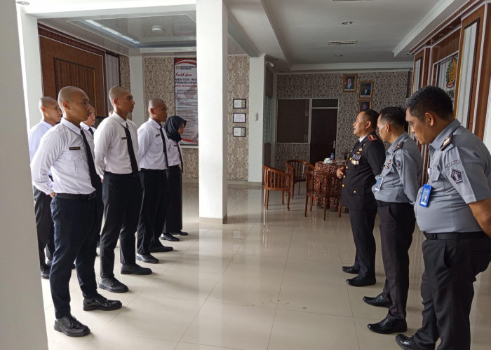 Tujuh CPNS Mulai Bertugas di Lapas Narkotika Pangkalpinang, Kalapas Tekankan Jaga Nama Baik Institusi
