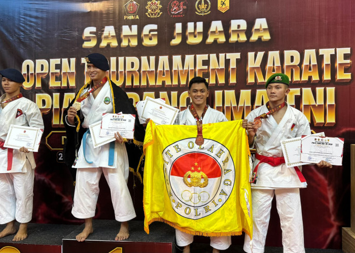 Bripda Arenry Bawa Nama Polresta Pangkalpinang Naik Podium Kejurnas Piala Panglima TNI