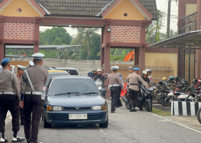 Hari Kedua OPM 2025, Ditlantas Polda Babel Sasar Kelengkapan Kendaraan Anggota Polda Babel