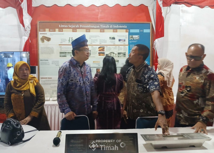 Bikin Penasaran, PT Timah Hadirkan Edukasi Pengolahan Timah di Pameran Pembangunan Bangka Barat