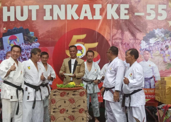 Ratusan Karateka Ikuti Ujian Kenaikan Tingkat, INKAI Bangka Peringati HUT ke-55