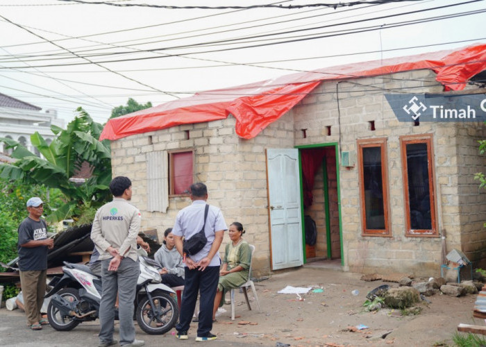 Gerak Cepat, PT Timah Serahkan Bantuan Pangan Bagi Warga Terdampak Bencana Puting Beliung di Pangkalpinang 