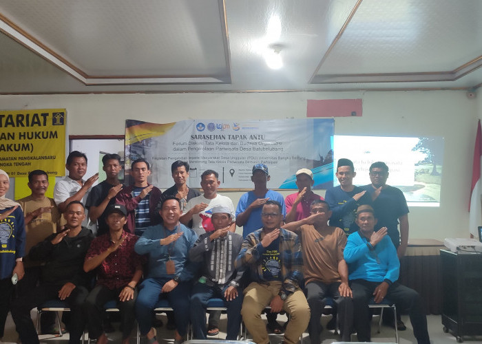 Sarasehan Tapak Antu: Dorong Tata Kelola Pariwisata Partisipatif di Desa Batu Belubang