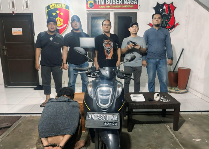 Aksinya Pembobol SDN 56 Pangkalpinang Terekam CCTV, Ini Pelakunya