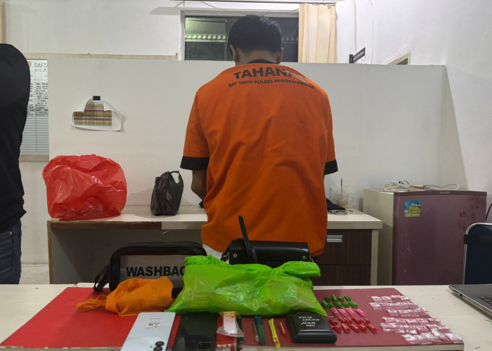 Simpan 22 Paket Sabu di Kamar, Buruh Harian di Desa Batu Belubang Diringkus Polisi