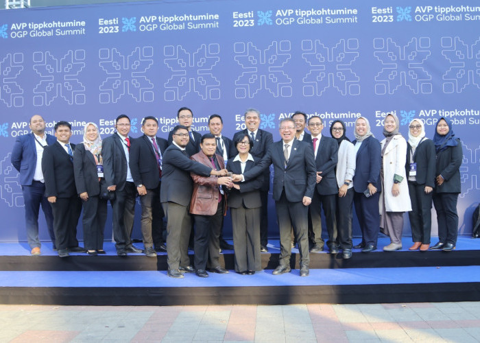 Sabet The Winner of OGP Award 2023 se Asia Pasific di Estonia, BPHN Kemenkumham Harumkan Indonesia