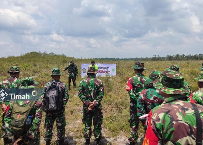 Rehabilitasi DAS di Kawasan Gunung Sepang, PT TAM dan Korem 045 Gaya Tanam 66.000 Pohon 