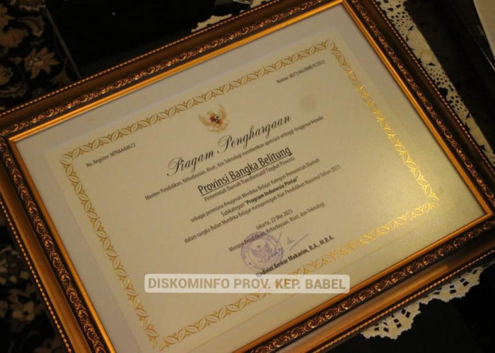 Raih Penghargaan Program Indonesia Pintar, Pj Gubernur Suganda: Semoga Dapat Mengangkat Angka Rata-Rata Lama S