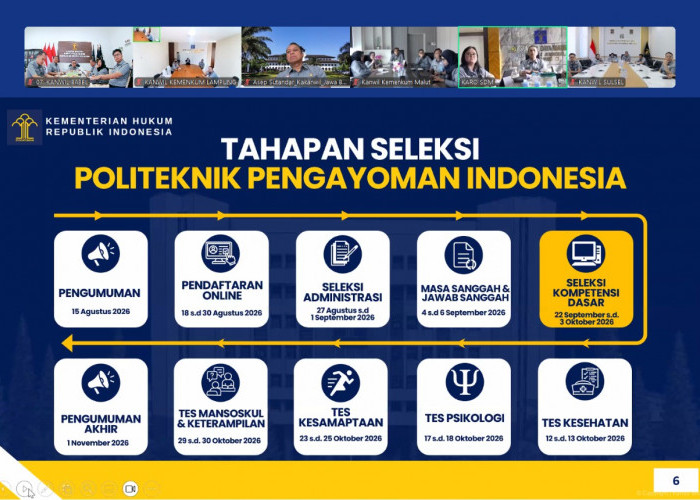 Kanwil Kemenkum Babel Matangkan Persiapan SKD Sekdin POLTEKPIN 2026