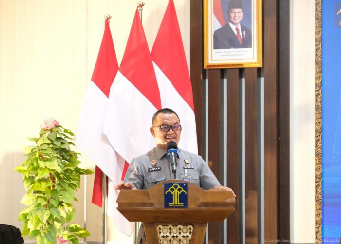 Jejak Pengabdian dan Kebersamaan, Kanwil Kemenkum Babel Gelar Temu Pisah Kadiv P3H