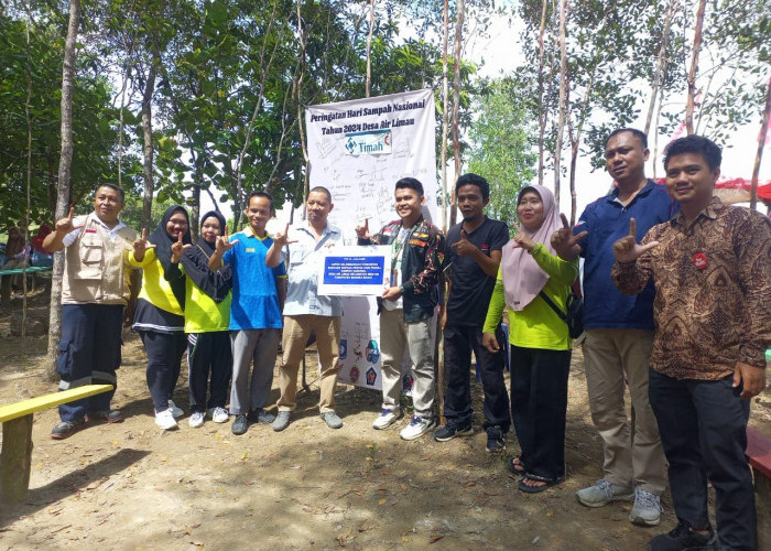 Edukasi Masyarakat tentang Pengelolaan Sampah, PT Timah Dukung Seminar Nasional Sampah di Desa Air Limau