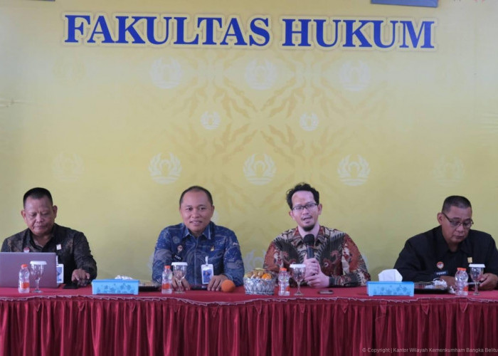 Kanwil Kemenkum Babel Kolaborasi dengan Fakultas Hukum Pertiba melalui Program Magang Berdampak di Posbankum 