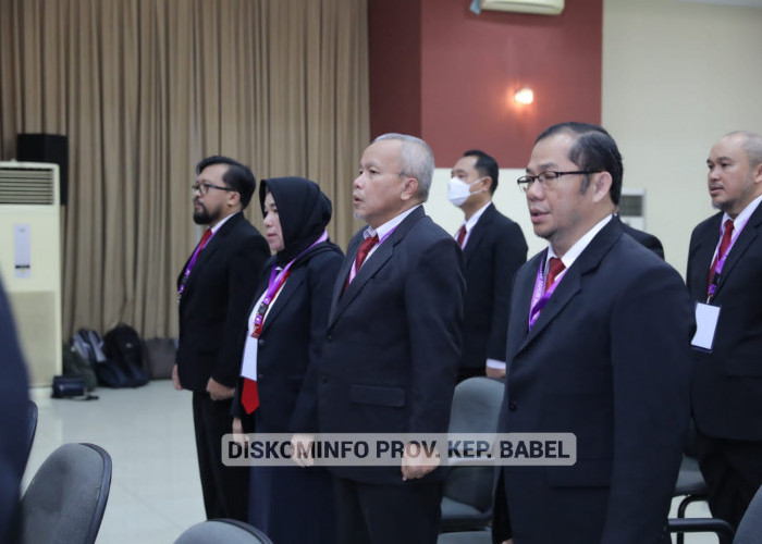 100 Pejabat Bangka Belitung Ikuti Diklat Pemantapan Nilai Kebangsaan 