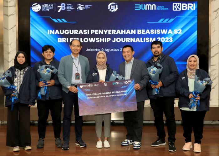 Inagurasi BRI Fellowship Journalism 2023, 45 Jurnalis Resmi Peroleh Beasiswa S2