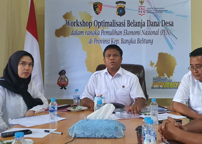 Workshop Optimalisasi Belanja Dana Desa, Polda Sisipkan Semangat Anti Korupsi