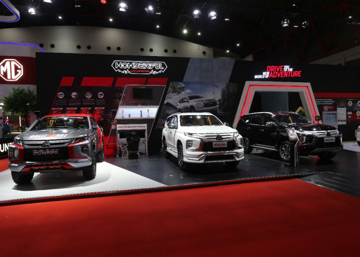 Ragam Aktivitas di Booth Mitsubishi Motors di IIMS 2023