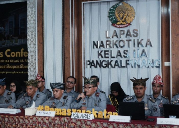  Siap Menuju WBK, Lapas Narkotika Pangkalpinang Ikuti Evaluasi Virtual Zona Integritas Satuan Kerja