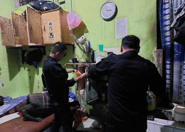 Sigap, Petugas Lapas Pangkalpinang Rutin Gelar Razia Insidentil