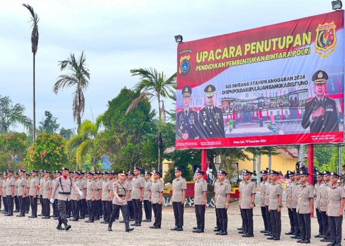 Kapolda Babel Lantik 123 Bintara Polri SPN Polda Babel, Beri Pesan Jadi Polisi Baik Yang Melayani Masyarakat