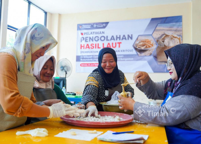 PT Timah Gelar Pelatihan Olahan Hasil Laut di Kabupaten Bangka, Dorong Peningkatan Ekonomi Masyarakat Pesisir